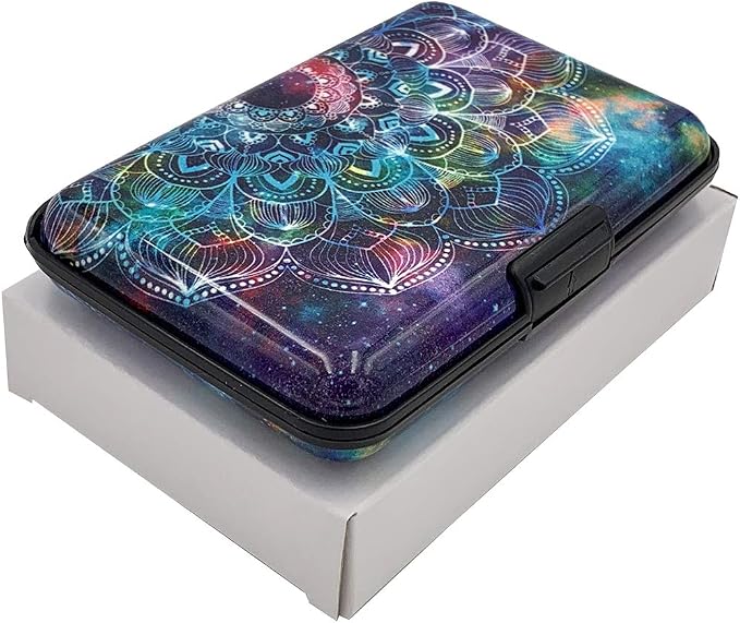 BFL RFID Credit Card Holder for Women or Men, Theft Proof Credit Card Holder, Slim Design Fits in Pocket (Gem) - Image 5