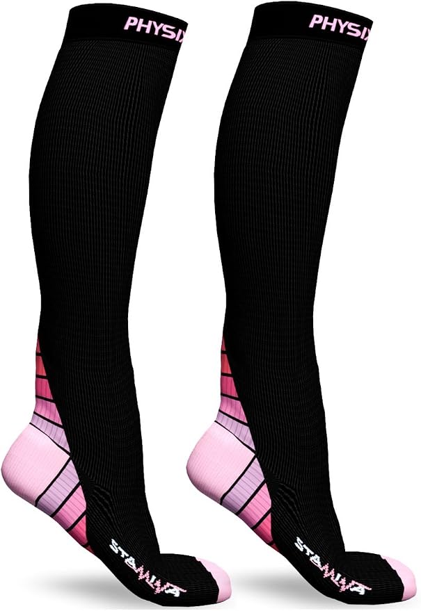 Physix Gear Compression Socks 20-30 mmHg - Men & Women - Running, Nurses, Shin Splints, Flight, Travel - Image 4