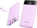 Orfeika Fast Charging Portable Charger Power Bank with Built-in 4 Cables | 10000mAh|Ultra-Slim&Light|Flight-Safe|Power 6 Devices at Once|22.5W|Battery Pack For iPhone,Samsung,Google|Travel Essentials by Orfeika