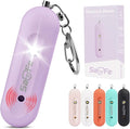 Personal Safety Alarm - Waterproof Rechargeable Security Alarm - 140dB Extra Loud Siren & Strobe Light - Self Defense Keychain - Gift for Women, Teenagers, College Girls, Seniors(Wisteria) by Unknown