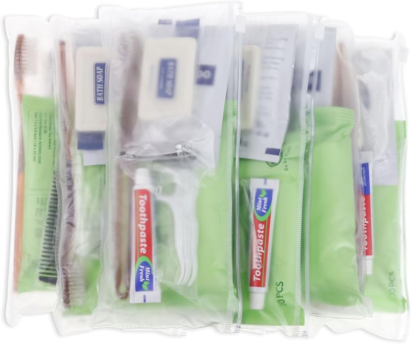 Travel Size Toiletries Kit Individually Packed,Personal Hygiene Kit for for Men Women - Image 7