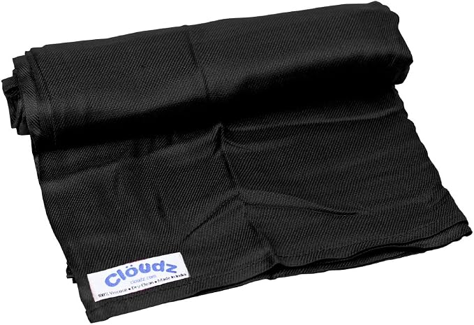 Cozy Compact Airplane Travel Blanket for Your Flight, Car, Camping, Home or Comforting Warmth Anywhere! - Black - Image 4