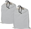 GONGKANGYUAN 2 Pack Shoe Bags for Travel Flannel Single Shoe Pouch with Drawstring for Men Women Travel Protecting Storing Shoes by GONGKANGYUAN