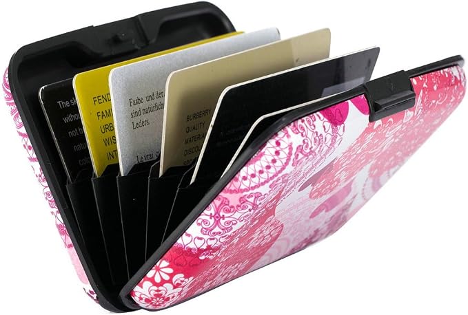 RFID Aluminum Wallet Credit Card Protector Case Holder for Men Women | Mini RFID Aluminum Wallet Credit Cards Holder Business Card Case Metal ID Case for Men Women - Image 3