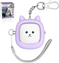 Safe Sound Personal Alarm, 130 dB Loud Siren Song Emergency Security Alarm Keychain with LED Light, Personal Sound Safety Siren for Women, Men, Children, Elderly(Purple) by VIGOROAD