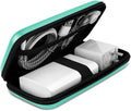 iMangoo Travel Essential Electronics Organizer Charger Case Carrying Pouch | 6.5x3.2x1" Power Bank Tech Accessories Protective Storage Shockproof Portable Purse Men Women School Office Trips Must Have by iMangoo