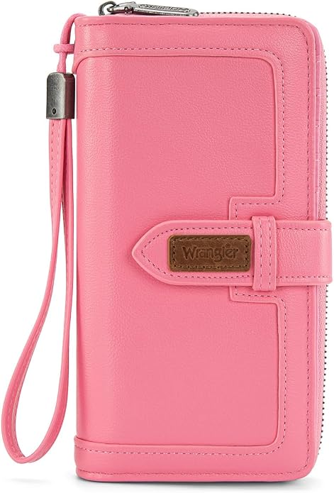 X Wrangler Women's Wallets Bifold Wristlet Wallets for Women Large Capacity Credit Card Wallet with ID Window by THEOFFICIALMONTANAWEST