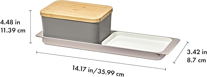 OXO 3-Piece Countertop Organizer Set, Kitchen Countertop Organizer - Image 7