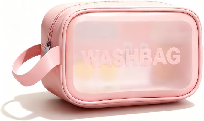 Travel Cosmetic Case Toiletry Bag with Zipper Refillable 4-in-1 Silicone Kit Toiletry Bottles、Squeeze Toiletry Bottles Leakproof Accessories for Toiletries Shampoo Lotion Body Wash (BPA Free) - Image 3