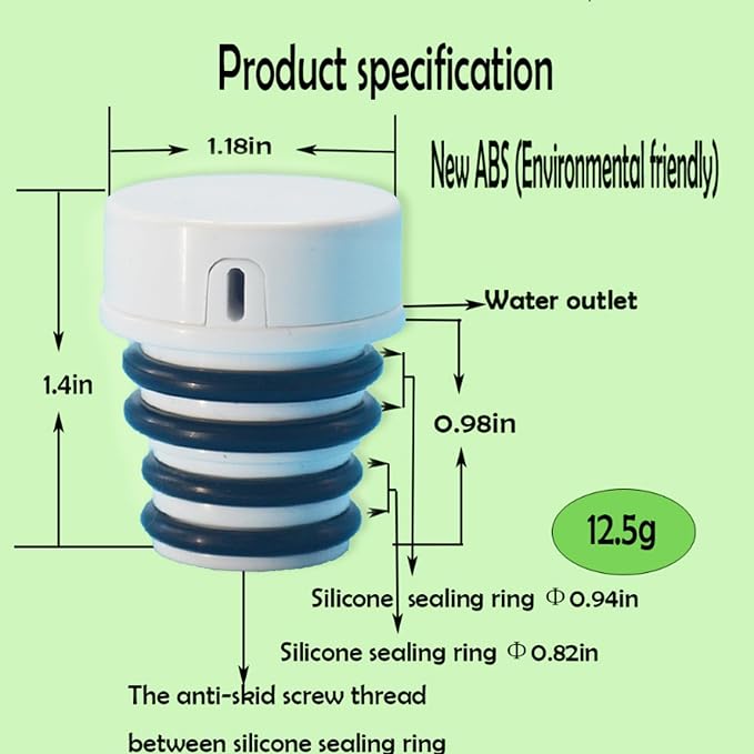 Portable Bidet for Toilet, Travel, Hiking or Camping. Compatible with Every Bottle. Ultralight - Image 2