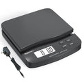Amazon Basics Digital Postal Shipping Scale with Tare Function, AC Adapter, 65 lb Capacity, 0.1 oz Readability, LCD Display, Black by AmazonBasics
