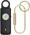 Rechargeable Personal Alarm for Women - Christmas Birthday Gifts for Women, Daughter, College Student, Teen Girl, Elders, Kids, Siren Alarm, Safety Keychain, USB Charging, Black by ANKOSHUN
