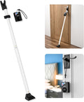 Securityman Door Security Bar with Alarm (Detachable) - 120dB Siren Door Stopper Alarm - Adjustable Jammer & Patio Bar - Strong, Withstands 400lbs - Home Protection by SECURITYMAN