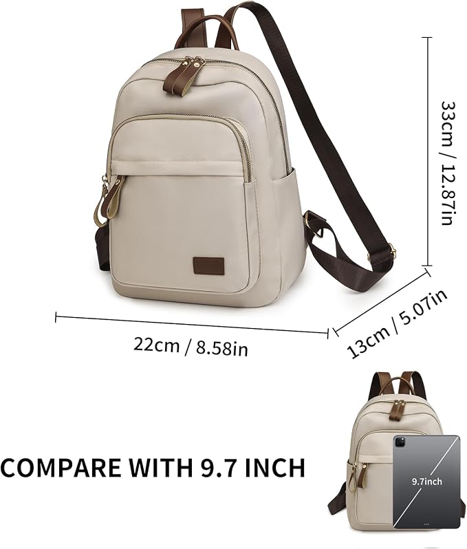 GAEKEAO Backpack Purse for Women PU Leather Anti-theft Backpack Ladies Convertible Large Travel Designer Fashion Shoulder Bag - Image 3
