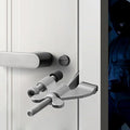 Grey Adjustable Heavy Duty Portable Door Lock,No Drill | Enhanced Safety Door Lock,for Home,Travel,Hotels,Apartments Prevents Unauthorized Entry,Silicone Protector Caps Included by INIRET