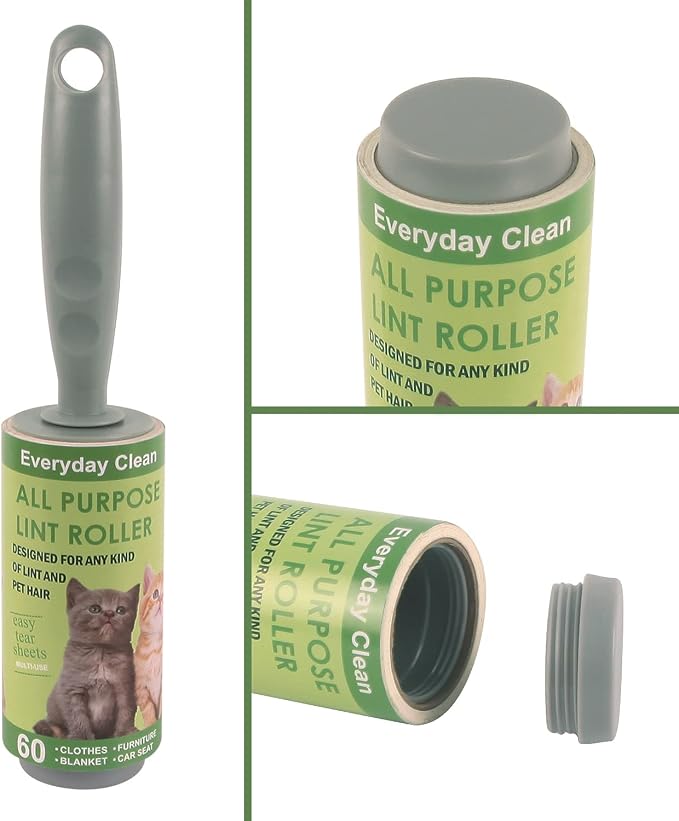 Money Hiding Gadgets for Travel -Lint Roller for Diversion Safe-Hidden Compartment for Keys, Cash and Valuables(Green) - Image 2