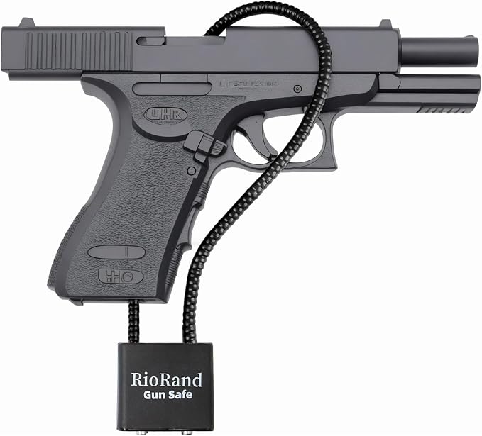RioRand Keyed Alike Cable Gun Lock 8.5" & 15", Safety Lock Compatible with Pistols, Rifles & Shotguns for Home & Firearm Storage - Image 6