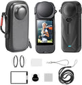 JasonMighty for Insta360 X5 Protective Accessories Kit | Camera Case,Silicone Cover,Lens Guards,Screen Tempered Glass ,Provide full camera protection,easy to install by Unknown