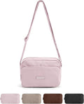 BAGSMART Mini Foldable Crossbody Bags for Women, Cute Travel Purses | 2.4L mini for daily travel campus, water-resistant sling bag, cute travel purse, classic shoulder bag by BAGSMART