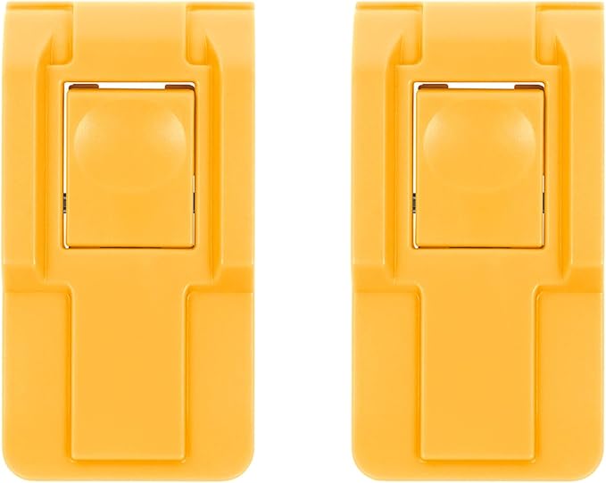 Pelican Replacement Push Button Latches, Medium, Yellow (Set of 2) by ColorCase