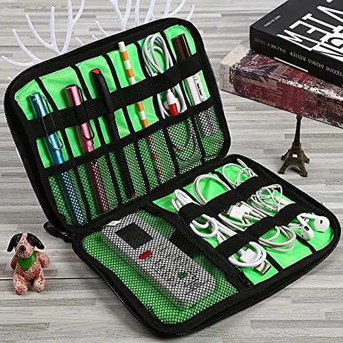 1pack Travel Electronics Cable Organizer Bag Portable Storage Case for Mobile Phone Hard Drive Cords USB Cables Charger Organizer - Image 3