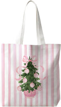 JINYO Preppy Canvas Tote Bag, Inspirational Tote Bags for Women by JinYo