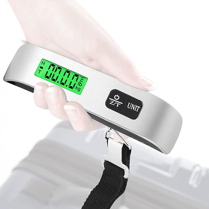 Luggage Scale, Easy to Carry, Small in Size, Suitable for Carrying, 110 pounds, Will be a Popular Luggage Scale in The Future (1), 5.9x4.2x1.49inches - Image 9