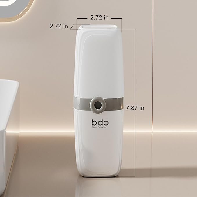Toothbrush Travel Case Portable Clear Grey Toothbrush Holders with Cover, Leakproof Toothbrush & Toothpaste Holder for Traveling School Camping Business Trip Bathroom - Image 3