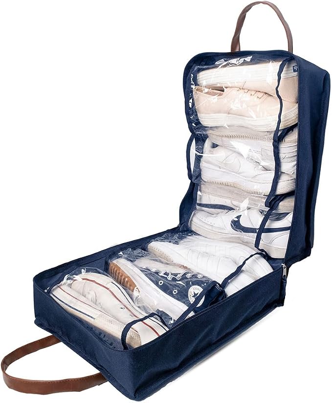 Shoe Bag for Travel, Portable Storage Organizer for Women and Men by HeguSun