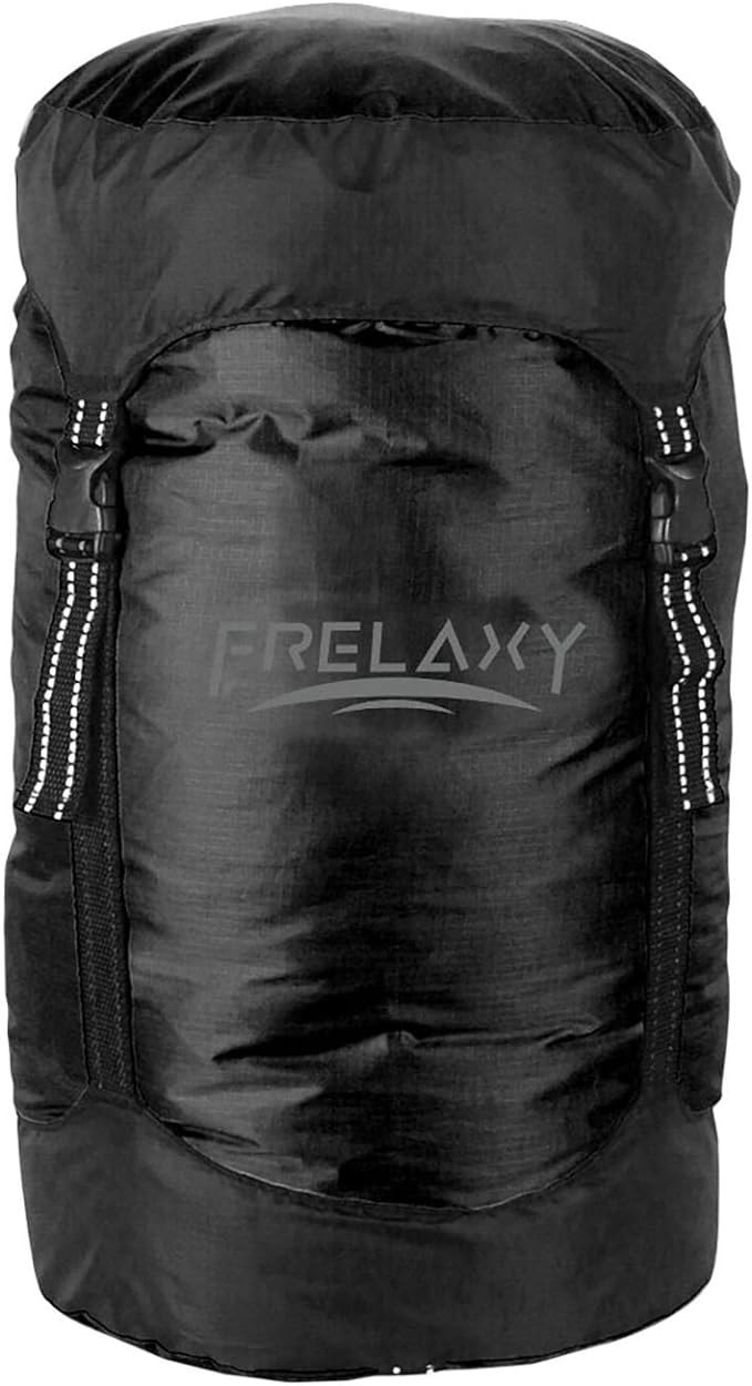 Frelaxy Compression Sack, 40% More Space! Sleeping Bag Stuff Sack | Ultralight Compression Stuff Sack, Water-Resistant & Ultralight Space Saving Gear for Camping, Hiking 11L/18L/30L/45L/52L by Frelaxy