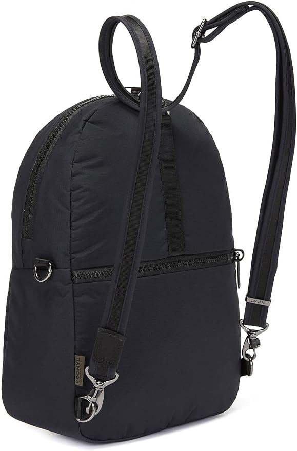 Pacsafe Citysafe CX Anti Theft Convertible Backpack - Fits 10" Tablet, ECONYL Black - Image 4