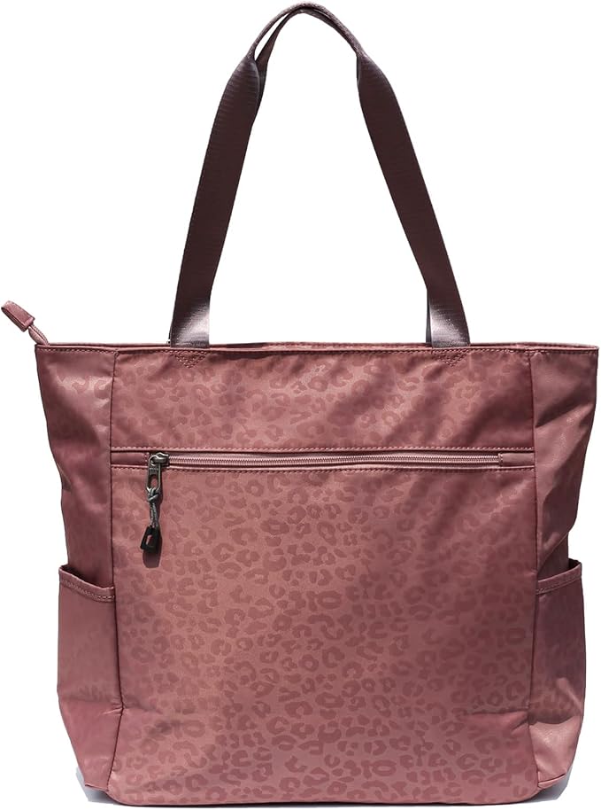 ESVAN Original Floral Water Resistant Large Tote Bag Shoulder Bag for Gym Beach Travel Daily Bags Upgraded - Image 8