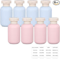 Travel Shampoo Bottle, Empty Plastic Squeeze Bottles 3.4oz with Flip Cap, Lotion Container for Toiletries by UMETASS