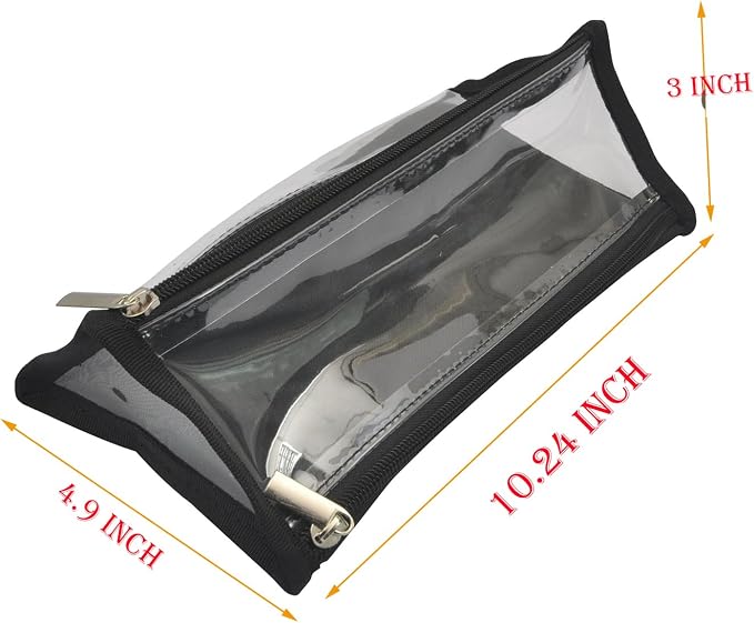 Large Capacity Hanging Eco Polyester Travel Toiletry Bag Makeup Cosmetic Bag 4-in-1 Roll-Up Make Up Storage Organizer With 4 detachable Removable Zipper Clear TPU Pouches & Hook - Image 4