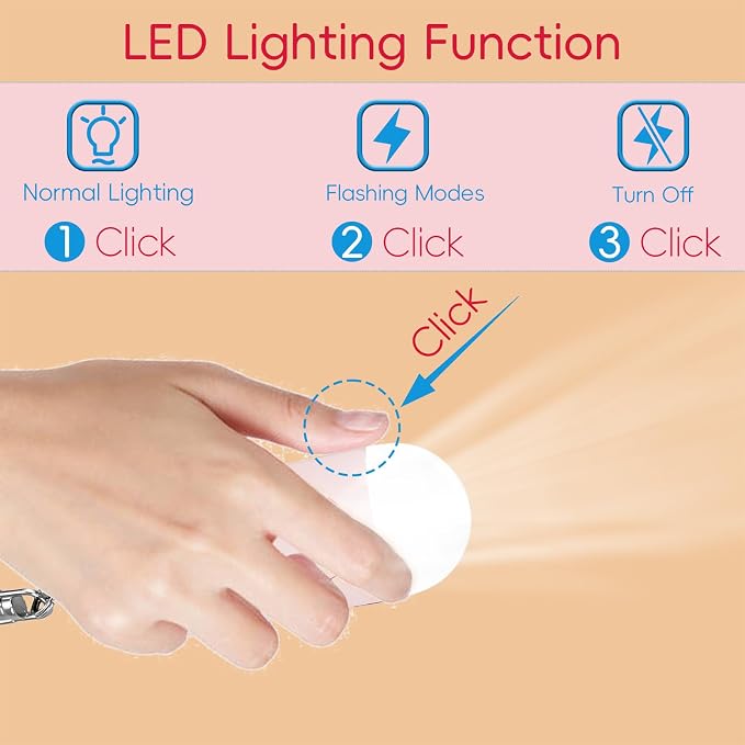 Personal Safety Alarm for Women 130dB Loud Elders & Kids Self Rechargeable Defense Keychain Siren Works with Apple Find My App(find Your Items，iOS only) for Girls Kids Elderly - Image 6