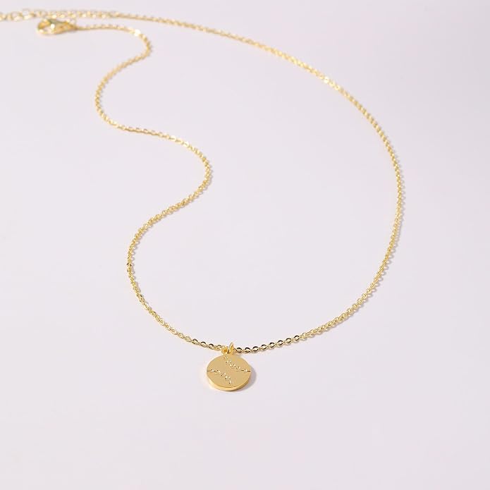 Gold Necklace for Women, Dainty Charm Pendant Necklace Jewelry Gift | 14K Gold Plated, Cute, Delicate, Adults, Non Tarnish, Hypoallergenic, Accessories - Image 4