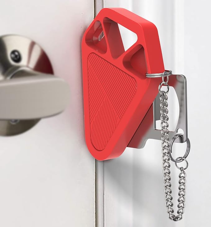 Portable Door Lock Travel Door Locks for Hotel Rooms Apartment Locks Home Security Defender Door Lock Latch Extra Door Locker from Inside Safety Door Locks for Travelers Portable Lock for Door by WINONLY
