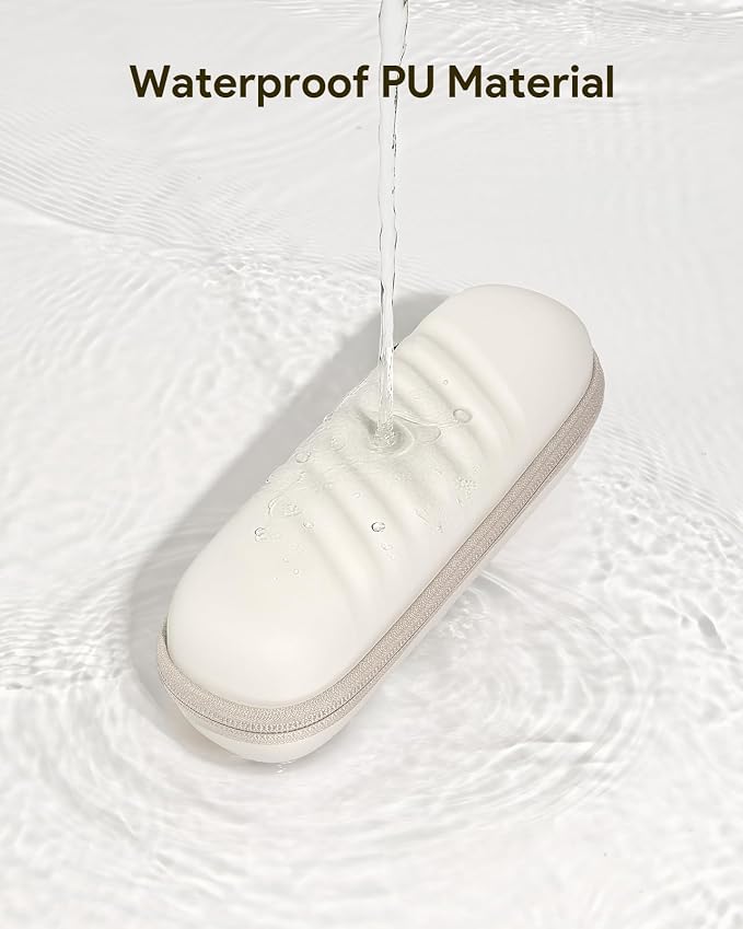 SQERO Electric Toothbrush Case for Oral-B Pro/iO/Philips Sonicare | Waterproof Traveling Toothbrush Storage Bag with Mesh Pocket Covers Protection - Image 4