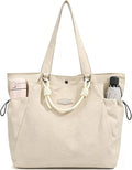 Tote Bag for Women, 17.6L Unisex Lightweight Nylon Totes Purses and Handbags | functionality by Levieny