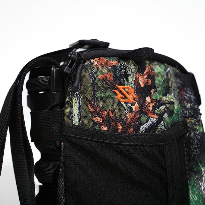 RAVERUNNER® Camo Fanny Pack – Anti Theft Crossbody Bag with 8 Pockets | Rave Fanny Pack, Festival Hip Pack, Anti Slash Sling Bag - Image 9