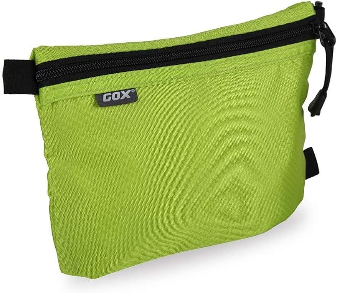 GOX Small Toiletry Bag for Men Bulk Cosmetic Bag Dopp Kit Carry On Zipper Pouch Organization Nylon Small Packing Sack Water Repellent by GOX