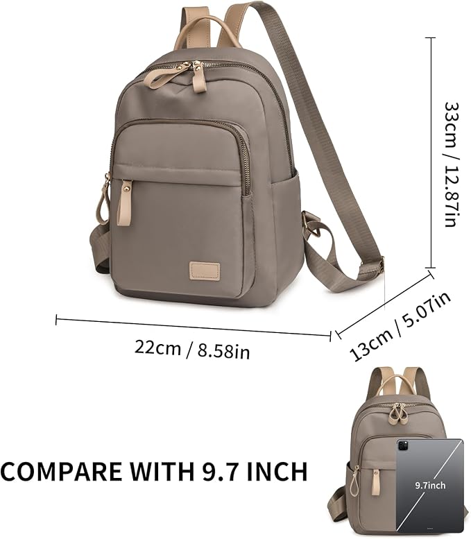 GAEKEAO Backpack Purse for Women PU Leather Anti-theft Backpack Ladies Convertible Large Travel Designer Fashion Shoulder Bag - Image 3
