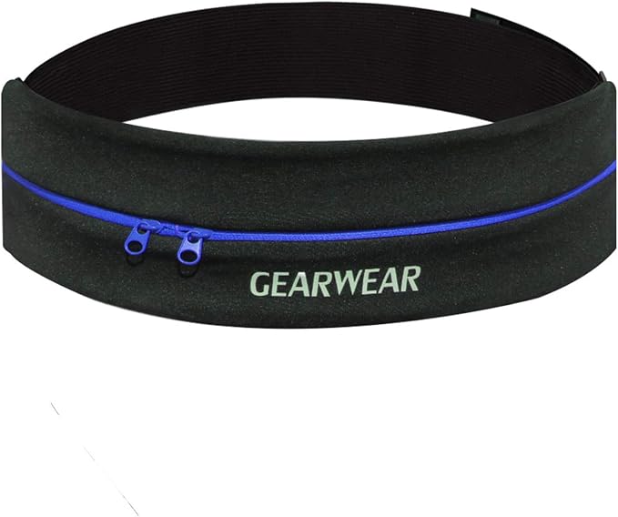 Running Belt | Runner Fanny Pack for Women and Men | Adjustble Waist Band Pack for Storage Phone by GEARWEAR
