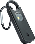 TIPSEAN Personal Safety Alarm - 135dB Ultra Loud Siren with LED Strobe Light, USB-C Rechargeable, Compact Keychain Alarm for Women/Men, Emergency Flashlight & Vibration Alert(Black) by Unknown
