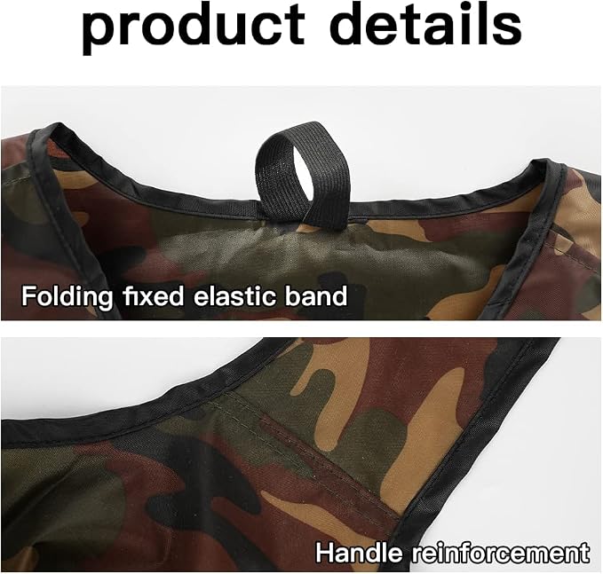 Aricsen Durable Mixed Color Reusable Grocery Bags with Handles, 20 Pack | Polyster fabric cloth, Pocket Nylon Tote, Foldable, Xlarge, Durable, Machine Washable, for grocery, storage, gifts - Image 7