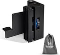 Home/Hotel Security Extra Door Lock, Portable, Flip Action Style | All-Metal Construction, Adjustable, with Storage Pouch, Travel Safety Device, Black by MOSECYOU