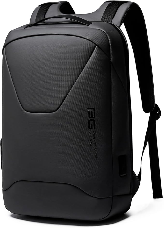 BANGE Anti-Theft Business Laptop Backpack, 15.6 Inch Lock Travel Backpack, Water-resistant Zippers with USB Charging Port, 16L Computer Bag for Men & Women - Image 2