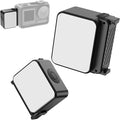 ULANZI LM18 Vlogging Light Mini LED Action Camera Video Light Magnetic Photography Fill Lighting for DJI Osmo Nano Action 3/4 Camera Cage Accessories, Xtra, Ulanzi PK-06 Pocket 3/4 Expansion Adapter by ulanzi
