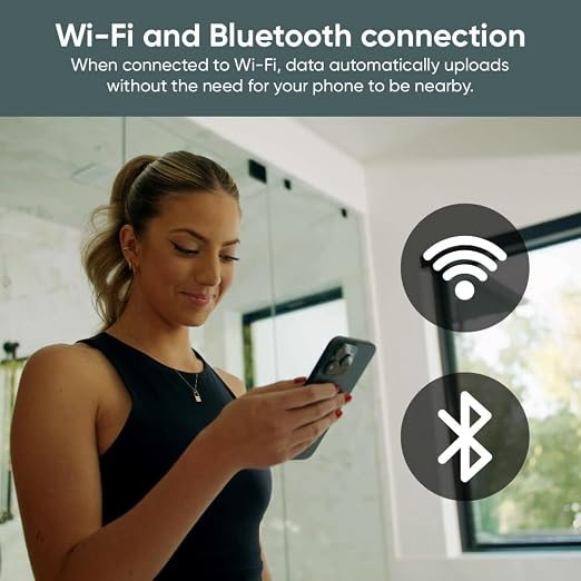 Wyze Scale Ultra Smart Scale for Body Weight, BMI & Muscle Mass | Wi-Fi & Bluetooth Sync, 4.3" TFT color Customizable Screen, Tracks 13 metrics, Heart Rate Tracking, Baby/Pet/Luggage Mode - Image 3