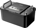 Vaydeer Metal Timed Lock Box with Handles, Phone Lock Box with Timer | Safe Metal Lock Box with 365-Day Secure Locking, USB-C Charge and Child Lock for Focus, Digital Detox and Self-Control by Vaydeer